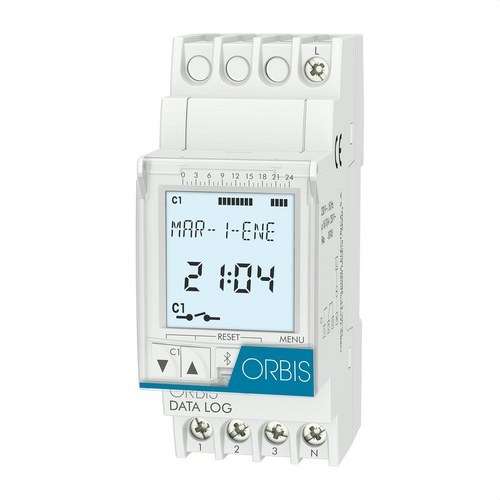 Digital timerkontakt DATA LOG 230V med reference OB174012 fra mærket ORBIS