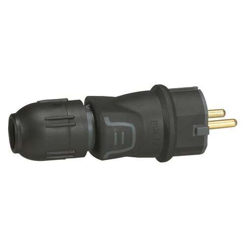 Stikprop 2P+T 16A GUMMI PRESSE med reference 050340 fra mærket LEGRAND