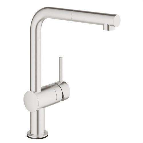 Elektronisk køkkenarmatur med enkeltgreb 1/2" Minta Touch krom med reference 31360DC1 fra mærket GROHE