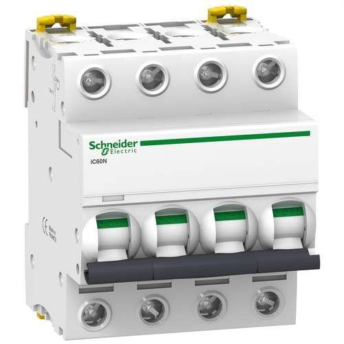 Magnetotermisk IC60N 4P 6A Kurve C med reference A9F79406 fra mærket SCHNEIDER ELECTRIC