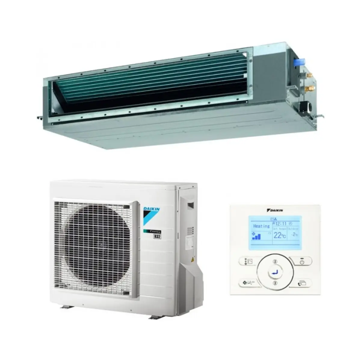Daikin Sky Air Active ADEAS60A 5,7 kW 20000 BTU kanals airconditioner