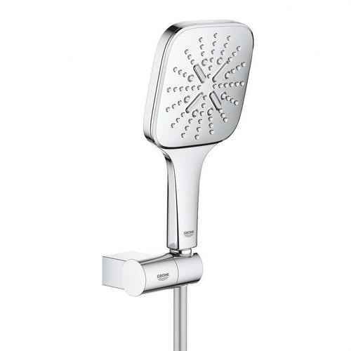 Brusesæt med holder Grohe Rainshower SmartActive 130 Cube med reference 26588000 fra mærket GROHE