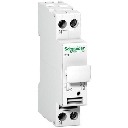 Isoleret sikringsholder Acti9 STI 1P+N 500V med reference A9N15646 fra mærket SCHNEIDER ELECTRIC