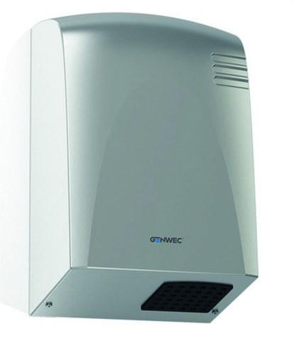 Elektronisk sensor håndtørrer Wecflow rustfrit stål satin med reference GW01 14 04 01 fra mærket GENWEC