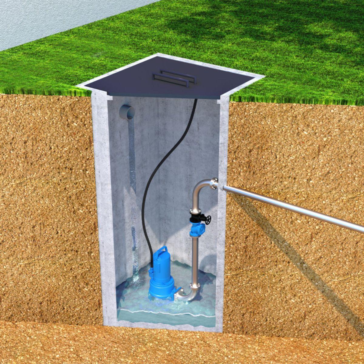 Trefaset nedsænket pumpe SFA Sanipump ZPG 71.3 T med reference ZPG-004 fra mærket SFA SANITRIT