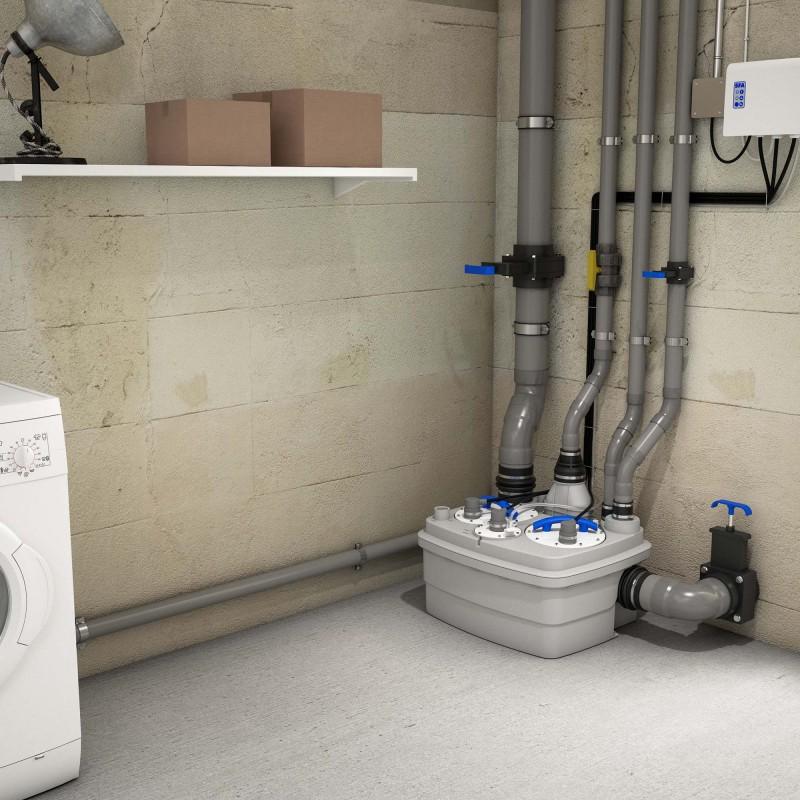 Generel pumpestation SFA SANICUBIC 2 Classic med reference 040000002 fra mærket SFA SANITRIT