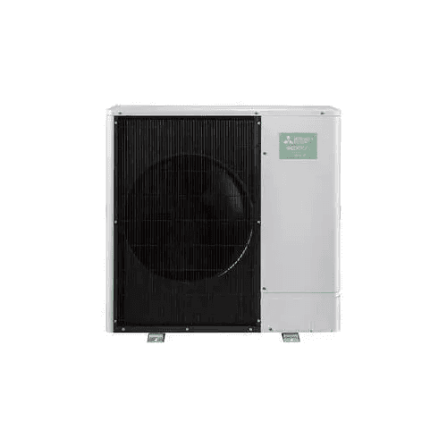 Monobloc luft-til-vand varmepumpe Mitsubishi ECODAN PUZ-WZ R290 9 kW med reference PUZ-WZ90VAA-W fra mærket MITSUBISHI