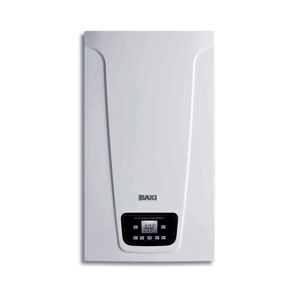 Kondenserende kedel Baxi PLATINUM COMPACT 26/26 F ECO med skorsten 60/100 med reference 7725724 fra mærket BAXI