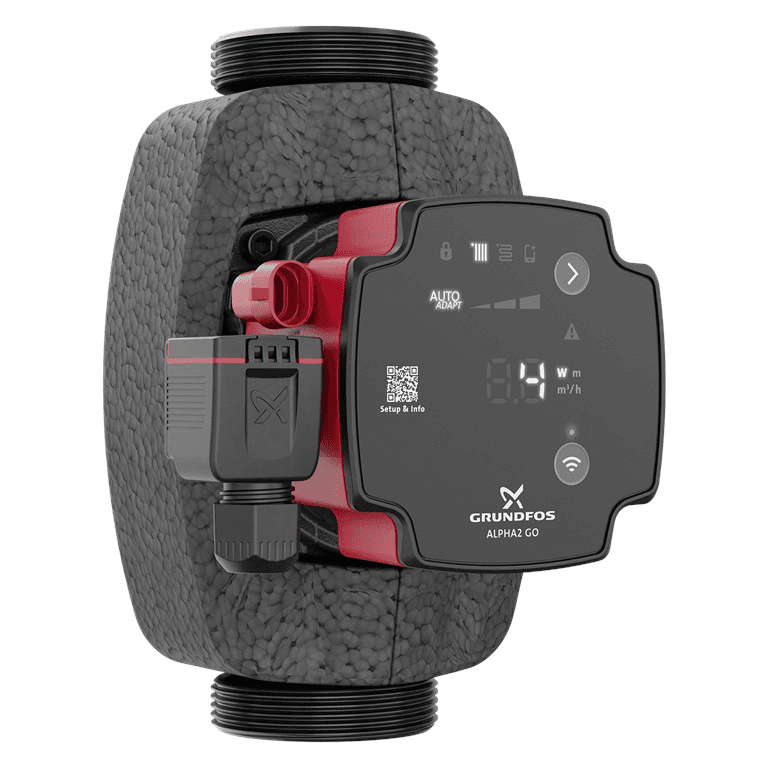 Grundfos ALPHA2 GO 32-60 180 cirkulationspumpe med reference 93074214 fra mærket GRUNDFOS