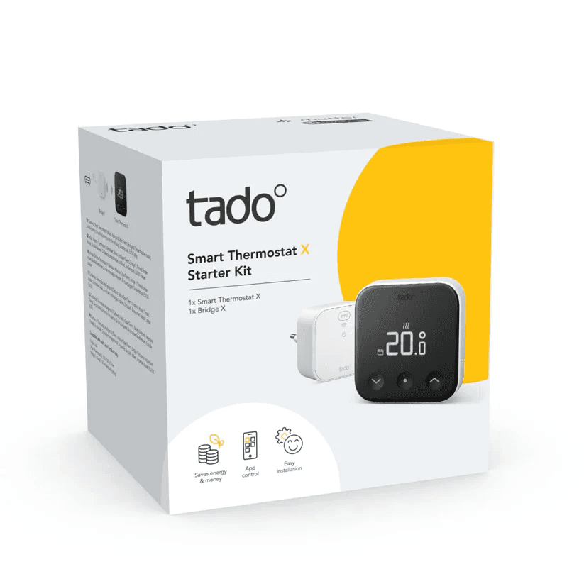TADOº X kablet smart termostat - Startpakke med reference ST KIT X PRO fra mærket TADOº