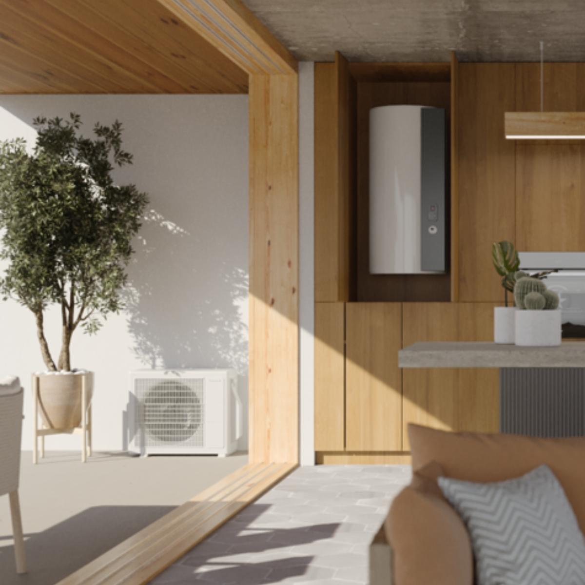 Varmepumpe til brugsvand Thermor Aéromax Split 200 liter med reference 602119 fra mærket THERMOR