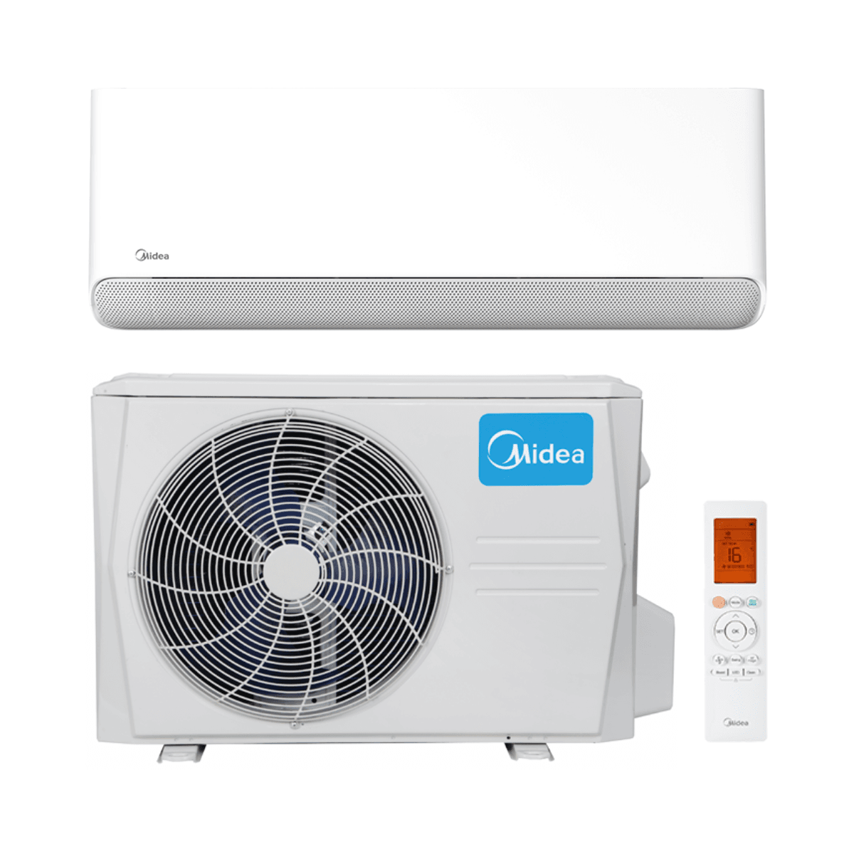 Klimaanlæg med wifi Midea Breezeless E 2,6 kW 9000 BTU med reference E 26(09)N8 fra mærket MIDEA
