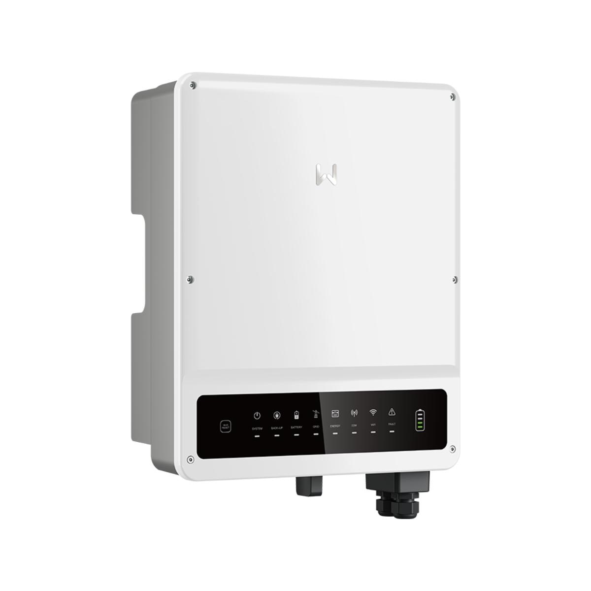 10 kW GoodWe ET PLUS+ GW10K-ET trefaset hybrid solcelleinverter med reference GW10K-ET fra mærket GOODWE