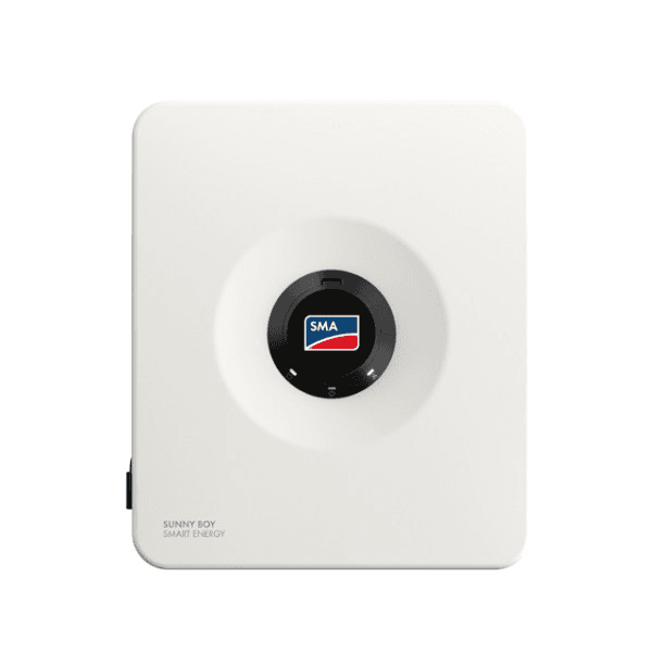 SMA Sunny Boy Smart Energy 6 kW enfaset hybrid solcelleinverter med reference SBSE6.0-50 fra mærket SMA SOLAR