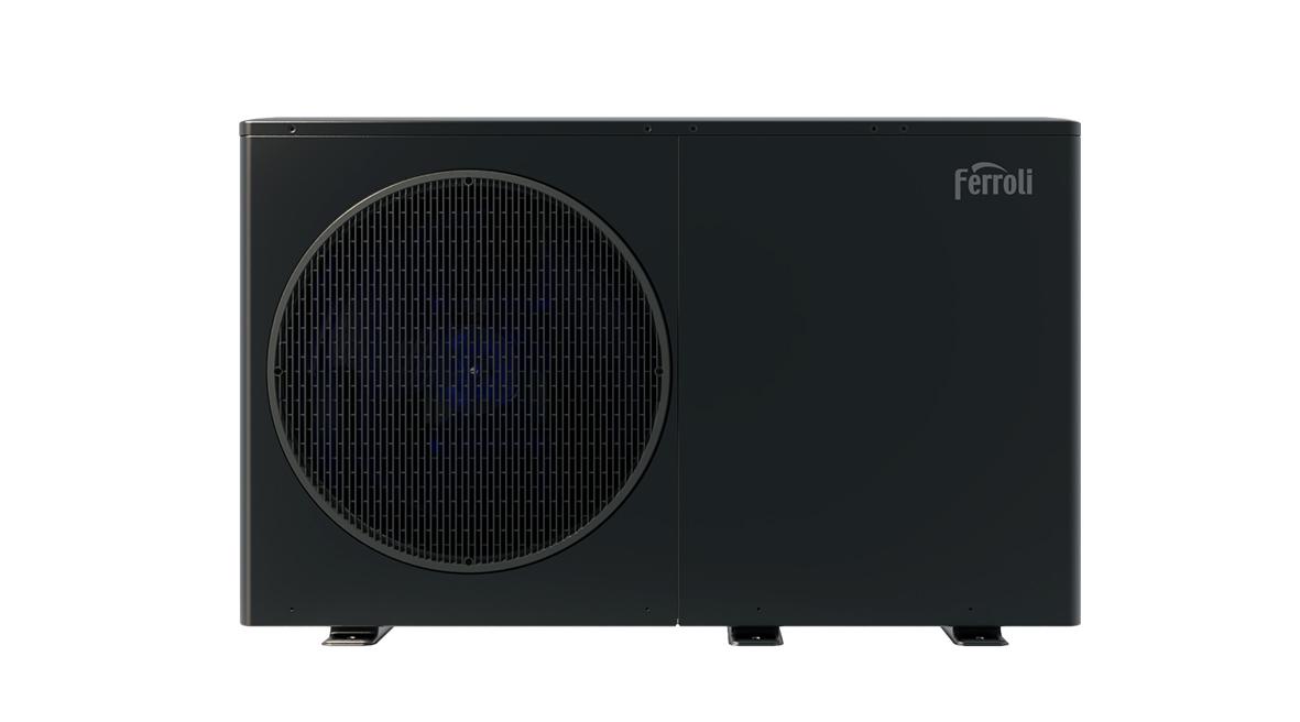 Luft-til-vand varmepumpe monoblok R290 Ferroli OMNIA Life M 12 kW med fjernbetjening med reference 4B4770129 fra mærket FERROLI