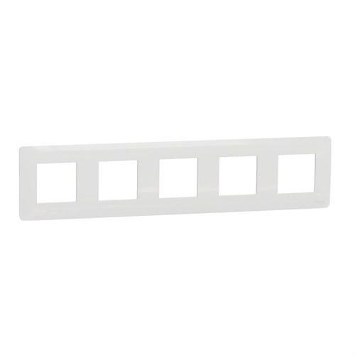 5-elementers ramme New Unica Studio Polar med reference NU201018 fra mærket SCHNEIDER ELECTRIC