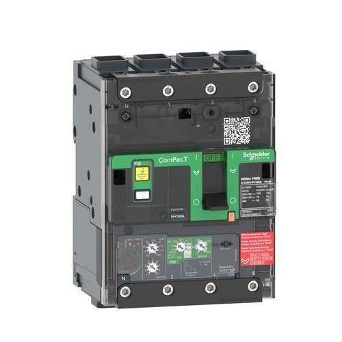 Automatisk afbryder ComPacT NSXm100F 36kA AC 4P 25A Micrologic 4.1 ELINK med reference C11F44V025L fra mærket SCHNEIDER ELECTRIC