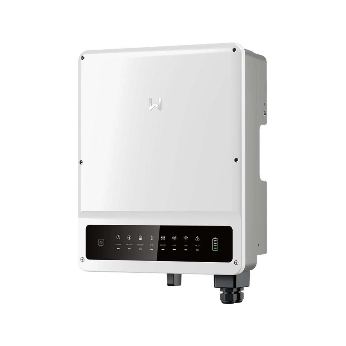 10 kW GoodWe ET PLUS+ GW10K-ET trefaset hybrid solcelleinverter med reference GW10K-ET fra mærket GOODWE