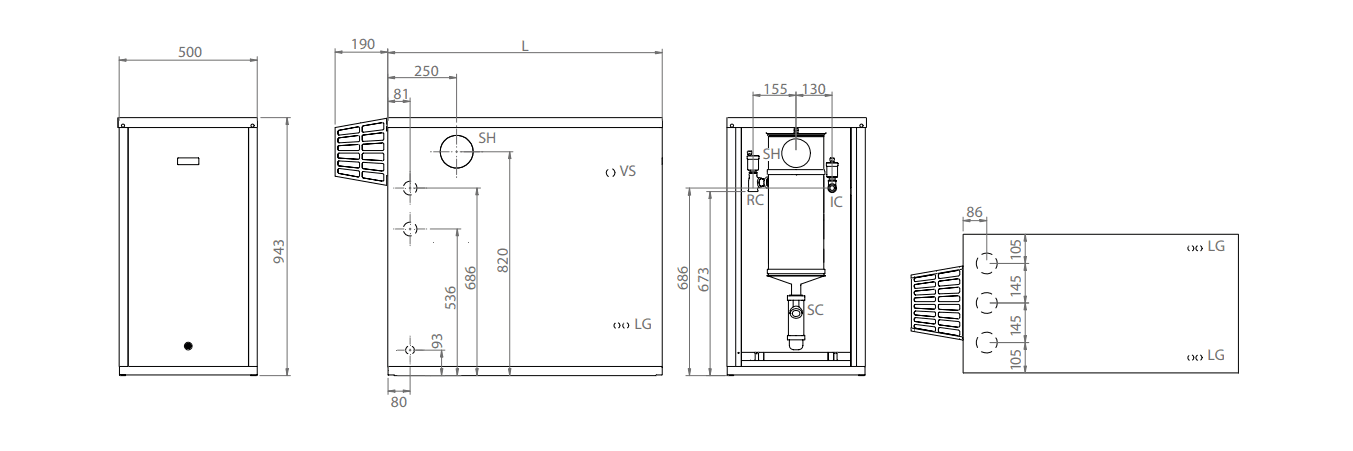 Domusa JAKA HFD 20 CONDENS OD Oil Condensing Boiler with reference TJAK000076 from the brand DOMUSA