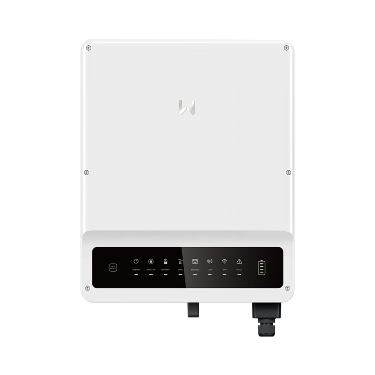 10 kW GoodWe ET PLUS+ GW10K-ET trefaset hybrid solcelleinverter med reference GW10K-ET fra mærket GOODWE