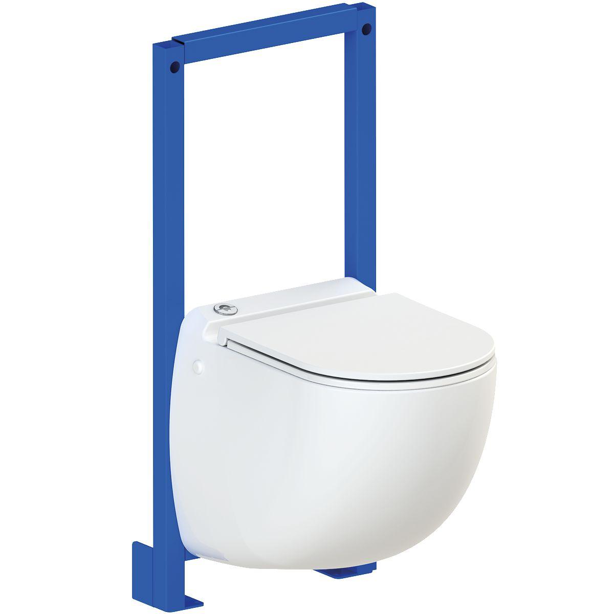 Ramme med toiletknuser SFA Sanicompact Comfort+ med reference C72LVCPLUS fra mærket SFA SANITRIT