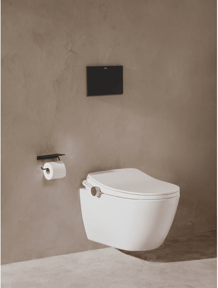 Intelligent væghængt toilet Roca In-Wash® Ona Rimless med reference A803150S01 fra mærket ROCA