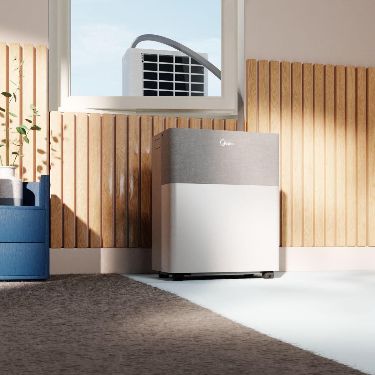 Bærbar klimaanlæg og affugter 4-i-1 Midea PortaSplit 3,5 kW med reference 13907811 fra mærket MIDEA