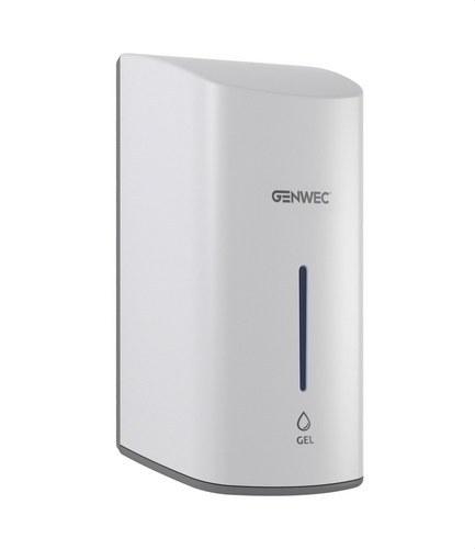 Automatisk dispenser til sæbe/desinfektionsgel 1100ml ABS hvid med reference GW04 16 01 00 fra mærket GENWEC