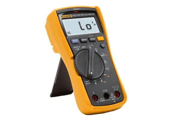 Digital multimeter til elektrikere med berøringsfri spændingsdetektor Fluke 117 med reference 2583647 fra mærket FLUKE
