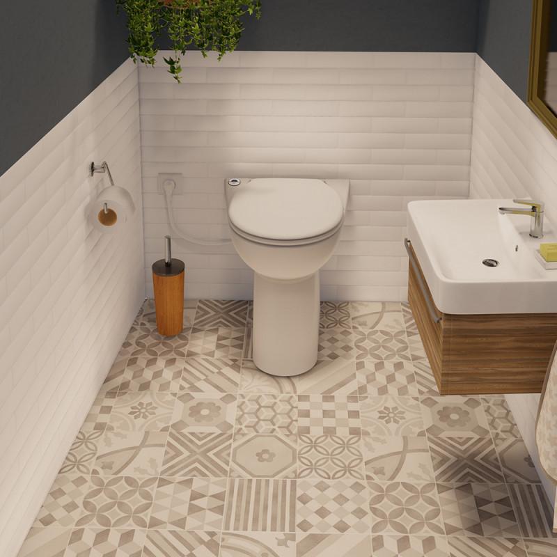 Toilet med kværn SFA SANICOMPACT C43 med reference 0100804 fra mærket SFA SANITRIT