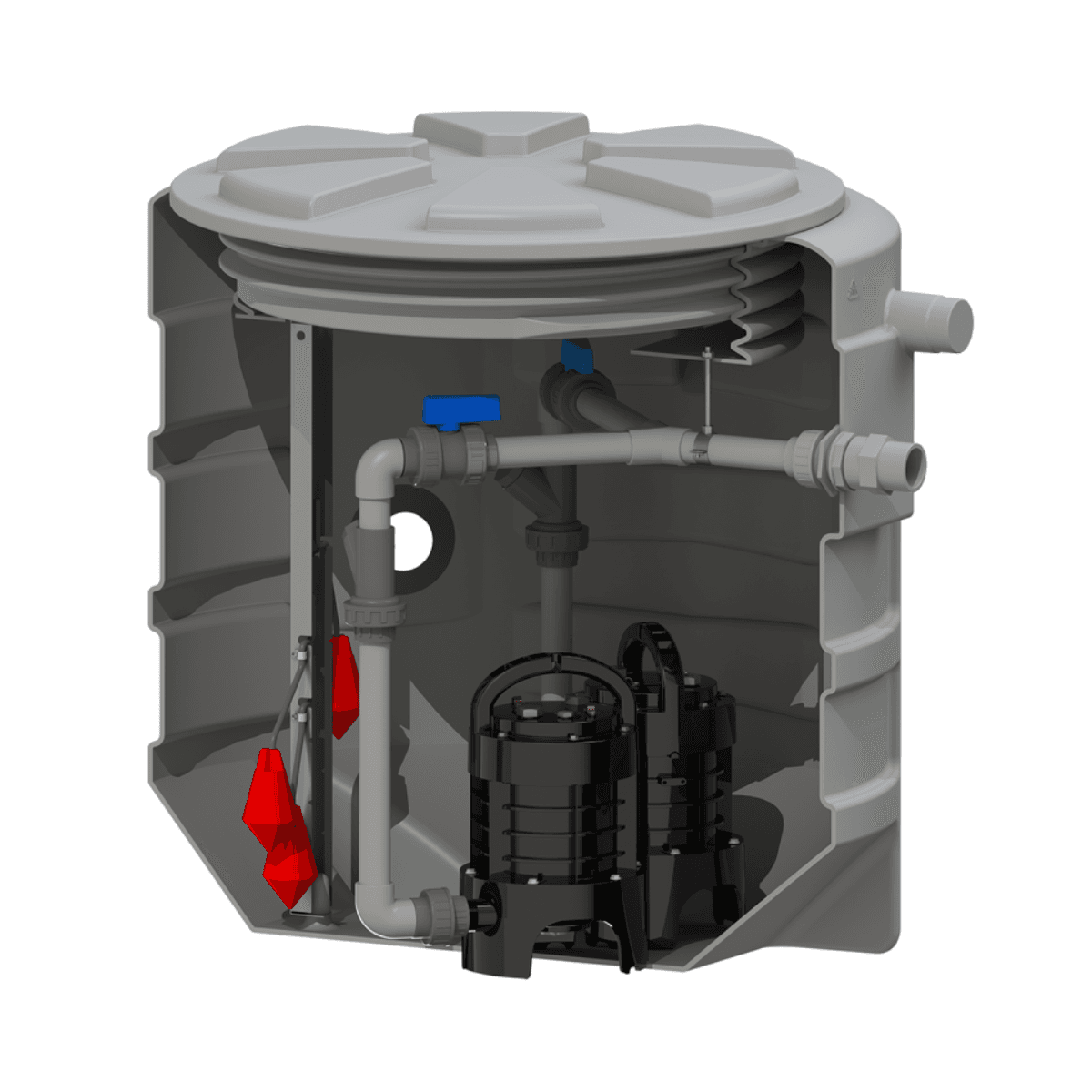 SFA Sanifos 610 2 VX SP T Pumping Station - Three-Phase Vortex Version with reference 009FOS610VT from the brand SFA SANITRIT