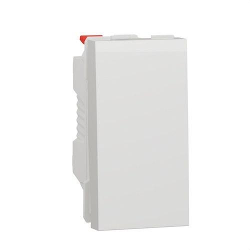 1-modul polarhvid afbryder New Unica med reference NU310318 fra mærket SCHNEIDER ELECTRIC