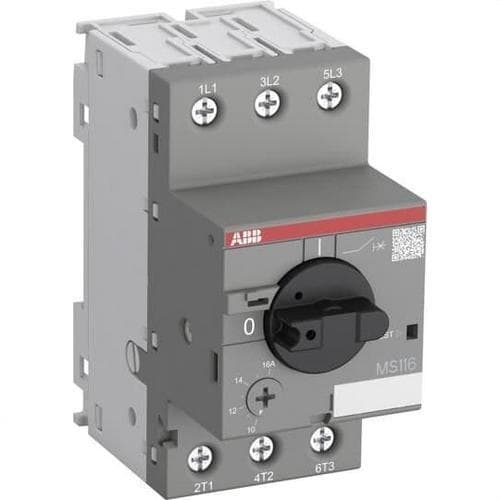 Motorbeskytter MS116-6.3 4,0-6,3A med reference 1SAM250000R1009 fra mærket ABB