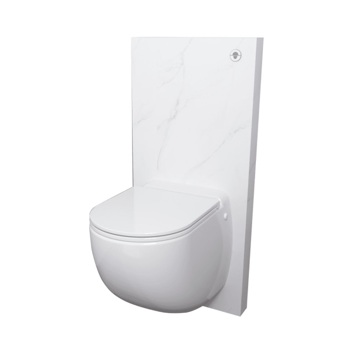 Komplet løsning hængende toilet med kværn SFA Sanicompact Comfort Style - Carrara marmor med reference C72LVCPLUSAMC fra mærket SFA SANITRIT