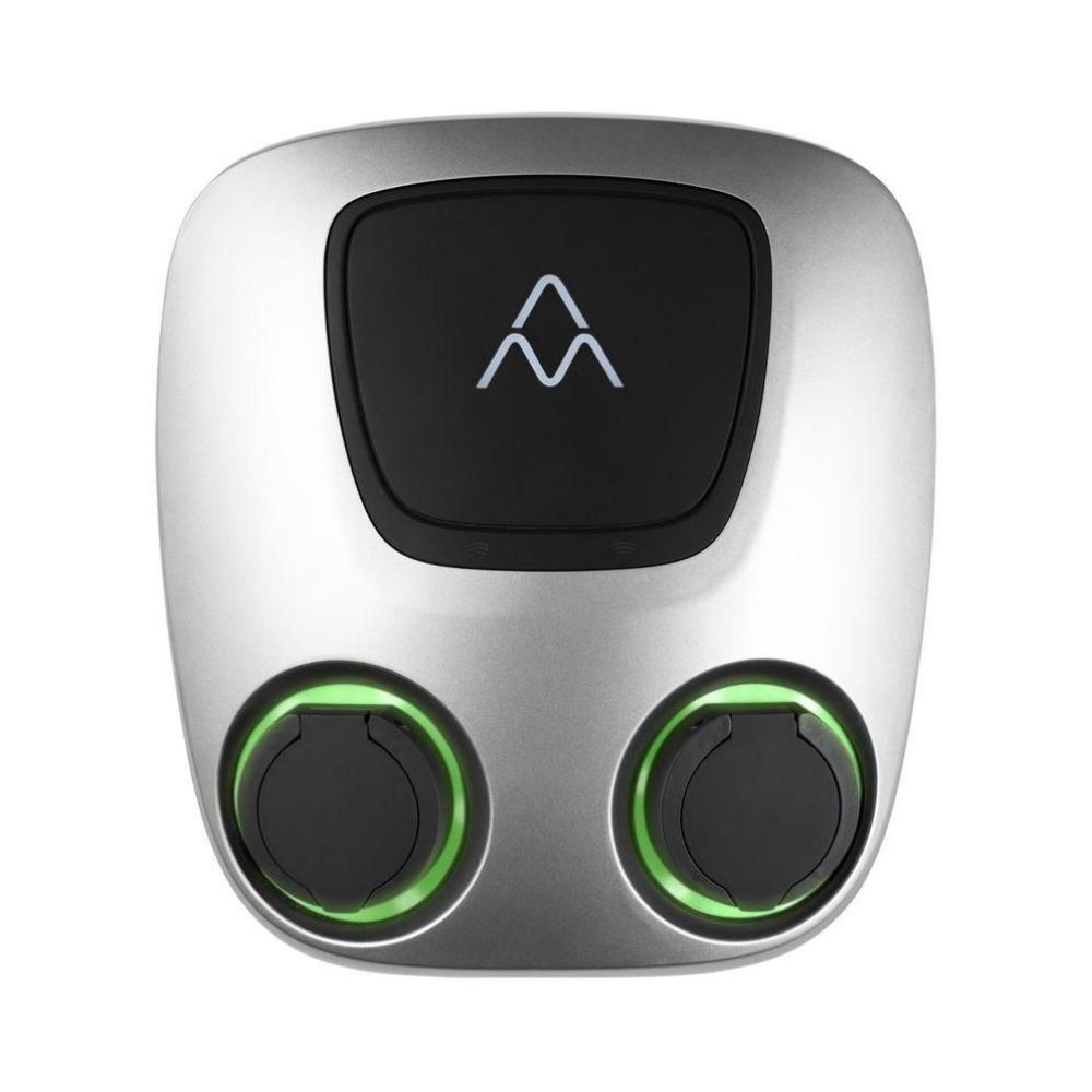 Dobbelt elbiloplader med wifi 2 x 22 kW Charge Amps Aura Twin Socket med reference 130909 fra mærket CHARGE AMPS