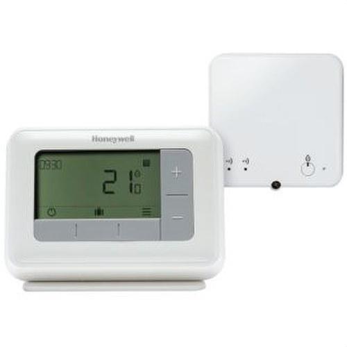 Trådløs Honeywell T4R termostat med bordstativ med reference Y4H910RF4005 fra mærket RESIDEO