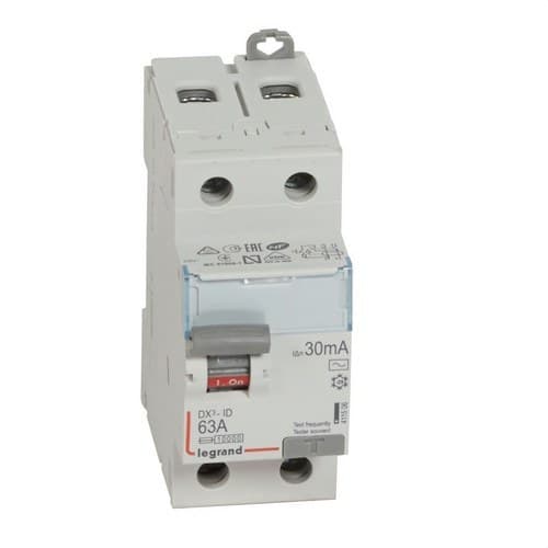 Differential DX3 2P 63A 30mA Klasse AC med reference 411506 fra mærket LEGRAND