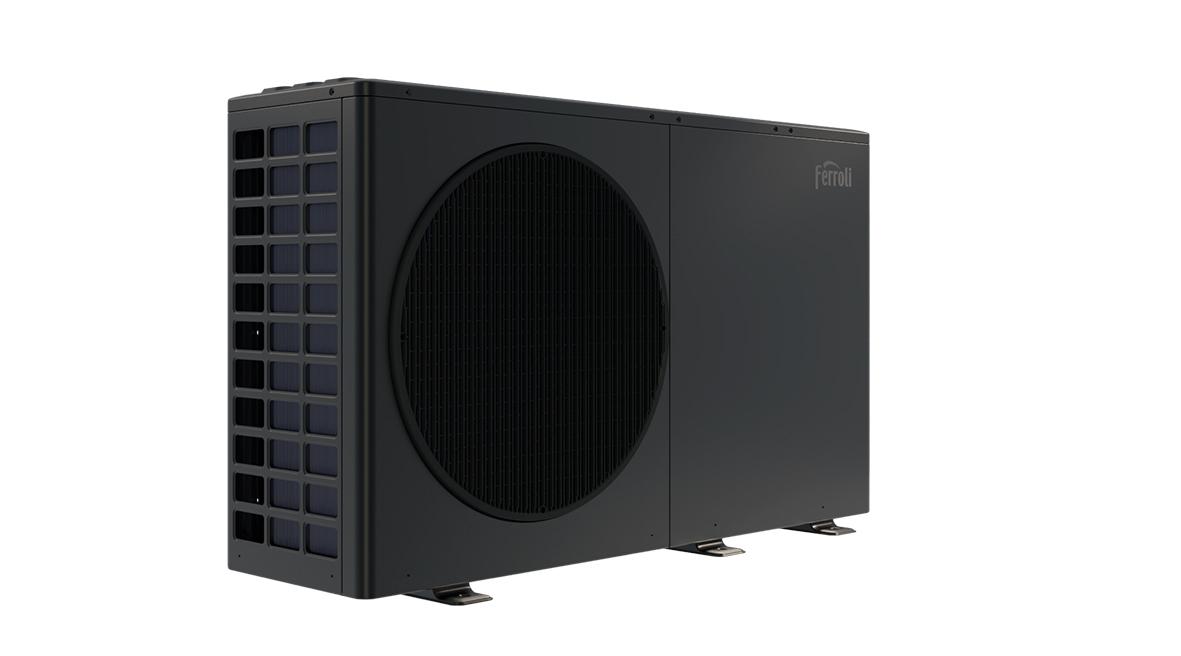 Aerotermisk varmepumpe monoblok R290 Ferroli OMNIA Life M 16 kW med fjernbetjening med reference 4B4770169 fra mærket FERROLI