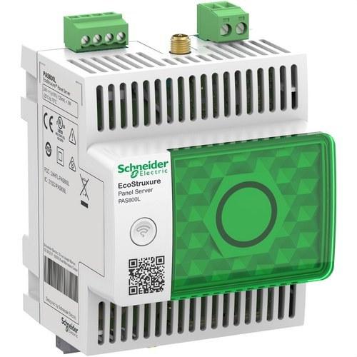 EcoStruxure Panel Server Advanced datalogger, trådløs hub og Modbus-gateway til 24V DC med reference PAS800L fra mærket SCHNEIDER ELECTRIC