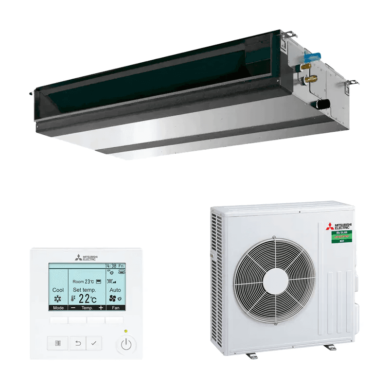 Kanal klimaanlæg Mitsubishi Electric MGPEZ-71VJA 7,1 kW 24000 BTU