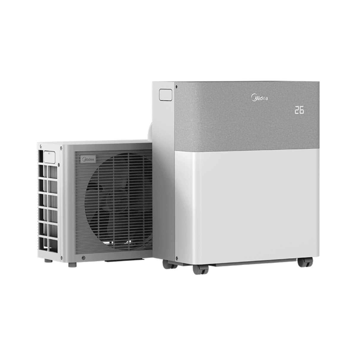 Bærbar klimaanlæg og affugter 4-i-1 Midea PortaSplit 3,5 kW