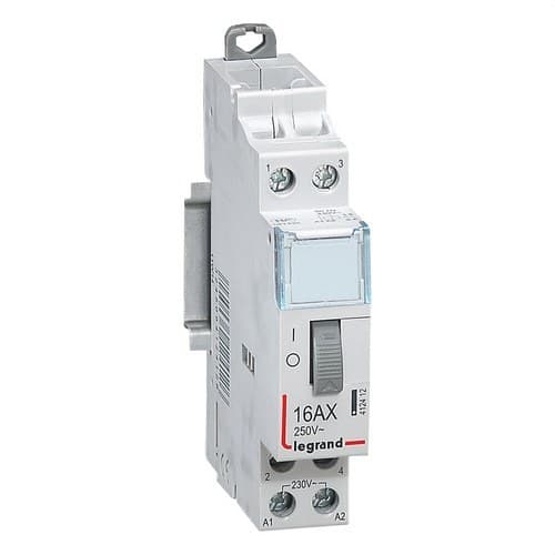 Telerruptor 16A 2NA BOB. 230V med reference 412412 fra mærket LEGRAND