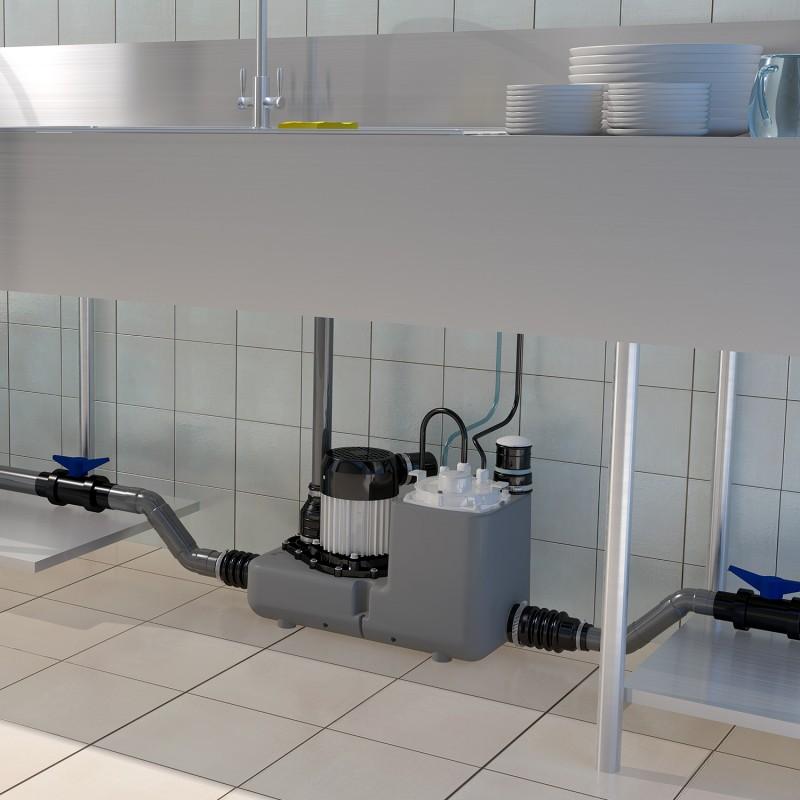 SFA SANICOM 1 evakueringspumpe til intensivt brug af gråt spildevand med reference 04COM1M fra mærket SFA SANITRIT